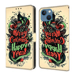 Crystal-Like Painted Vegan Leather Phone Case, For iPhone 15 Pro Max, For iPhone 15 Pro, For iPhone 14 / 13, For iPhone 14 Pro