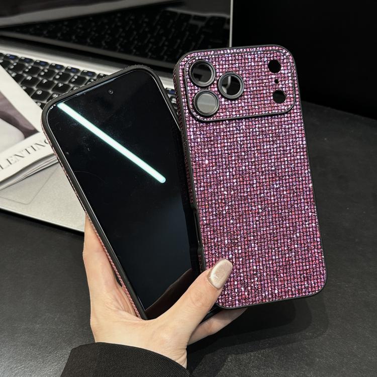 Acrylic Rhinestone Full Coverage Phone Case, For iPhone 14, For iPhone 14 Pro, For iPhone 14 Pro Max, For iPhone 13 Pro Max, For iPhone 13 Pro, For iPhone 13