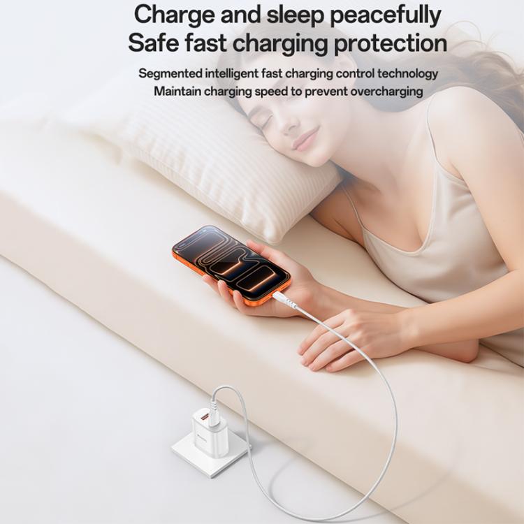Yesido YC104 12W 2.4A USB Dual Ports Charger Set with 1m USB to Type-C Data Cable, YC104