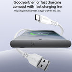 Yesido YC104 12W 2.4A USB Dual Ports Charger Set with 1m USB to Type-C Data Cable, YC104