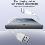 Yesido YC150 12W 2.4A USB Dual Ports Charger Set with 1m USB to Type-C Data Cable, YC150