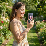 IMD Blue Light Jungle Series Magnetic Phone Case, For iPhone 13 Pro Max, For iPhone 13 Pro