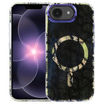 IMD Blue Light Jungle Series Magnetic Phone Case, For iPhone 17e / 16e, For iPhone 17 Pro Max, For iPhone 17 Pro, For iPhone 17, For iPhone Air, For iPhone 16 Pro Max, For iPhone 16 Pro, For iPhone 16 Plus