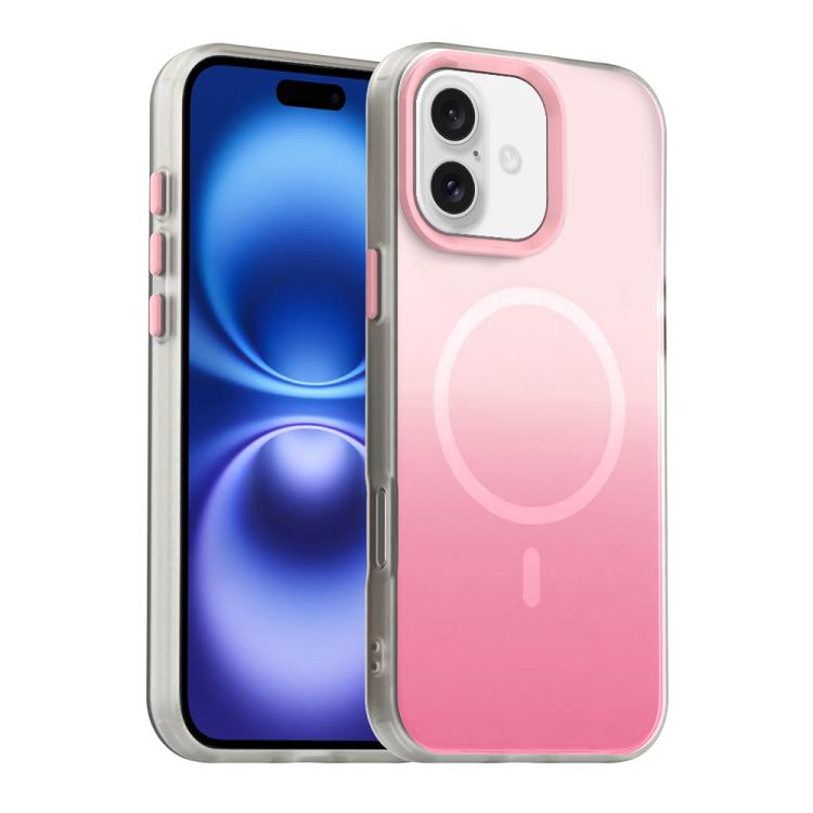Candy Gradient Series 3 in 1 Hybrid Magnetic Phone Case, For iPhone 16 Pro, For iPhone 16 Plus, For iPhone 16, For iPhone 15 Pro Max, For iPhone 15 Pro, For iPhone 15 Plus, For iPhone 15, For iPhone 14 Plus