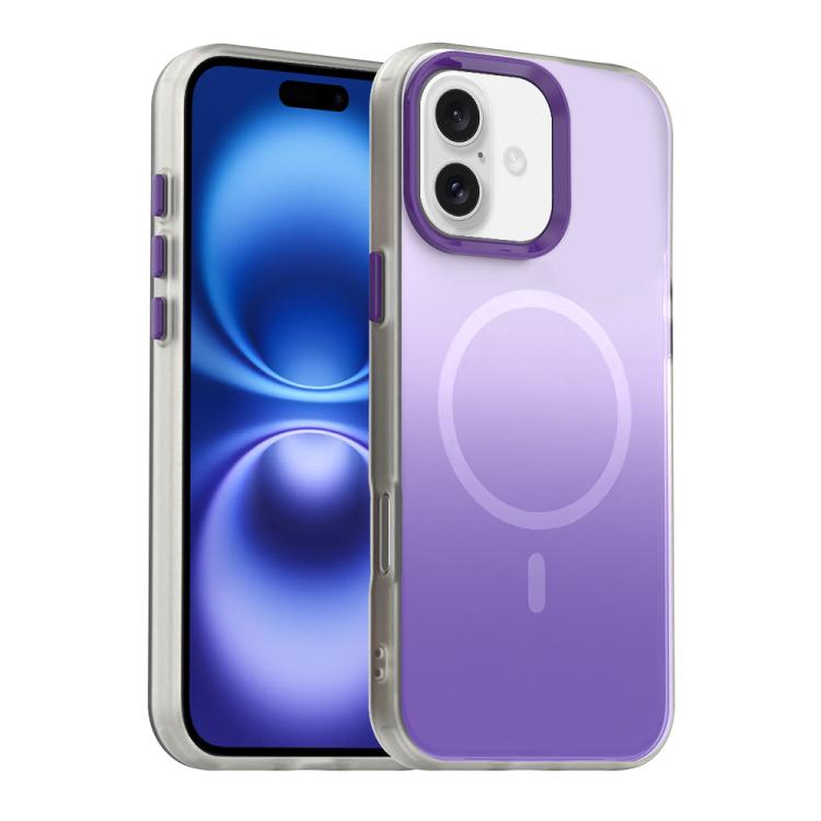 Candy Gradient Series 3 in 1 Hybrid Magnetic Phone Case, For iPhone 16 Pro, For iPhone 16 Plus, For iPhone 16, For iPhone 15 Pro Max, For iPhone 15 Pro, For iPhone 15 Plus, For iPhone 15, For iPhone 14 Plus