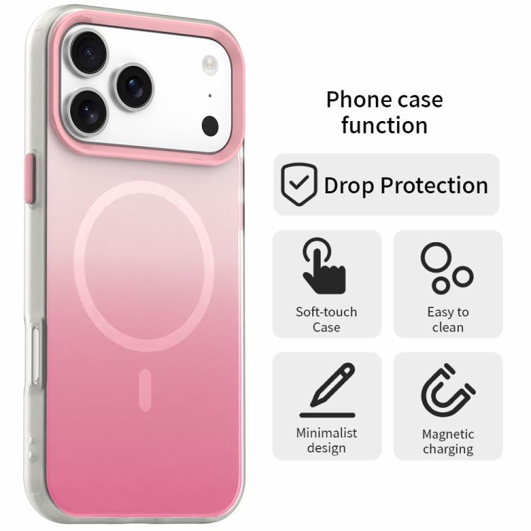 Candy Gradient Series 3 in 1 Hybrid Magnetic Phone Case, For iPhone 16 Pro, For iPhone 16 Plus, For iPhone 16, For iPhone 15 Pro Max, For iPhone 15 Pro, For iPhone 15 Plus, For iPhone 15, For iPhone 14 Plus