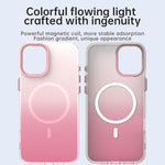 Candy Gradient Series 3 in 1 Hybrid Magnetic Phone Case, For iPhone 18, For iPhone 18 Pro, For iPhone 18 Pro Max, For iPhone 17 Pro Max, For iPhone 17 Pro, For iPhone 17, For iPhone Air, For iPhone 16 Pro Max