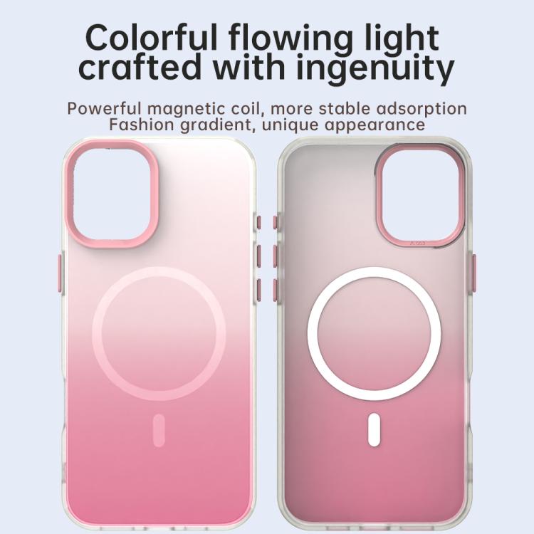 Candy Gradient Series 3 in 1 Hybrid Magnetic Phone Case, For iPhone 18, For iPhone 18 Pro, For iPhone 18 Pro Max, For iPhone 17 Pro Max, For iPhone 17 Pro, For iPhone 17, For iPhone Air, For iPhone 16 Pro Max