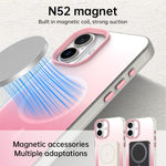 Candy Gradient Series 3 in 1 Hybrid Magnetic Phone Case, For iPhone 18, For iPhone 18 Pro, For iPhone 18 Pro Max, For iPhone 17 Pro Max, For iPhone 17 Pro, For iPhone 17, For iPhone Air, For iPhone 16 Pro Max