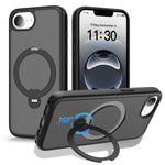 Magnetic 360 Rotating Stand Airbag Shockproof Phone Case, For iPhone 16e / 17e, For iPhone 17 Pro Max, For iPhone 17 Pro, For iPhone 17, For iPhone Air, For iPhone 16 Pro Max, For iPhone 16