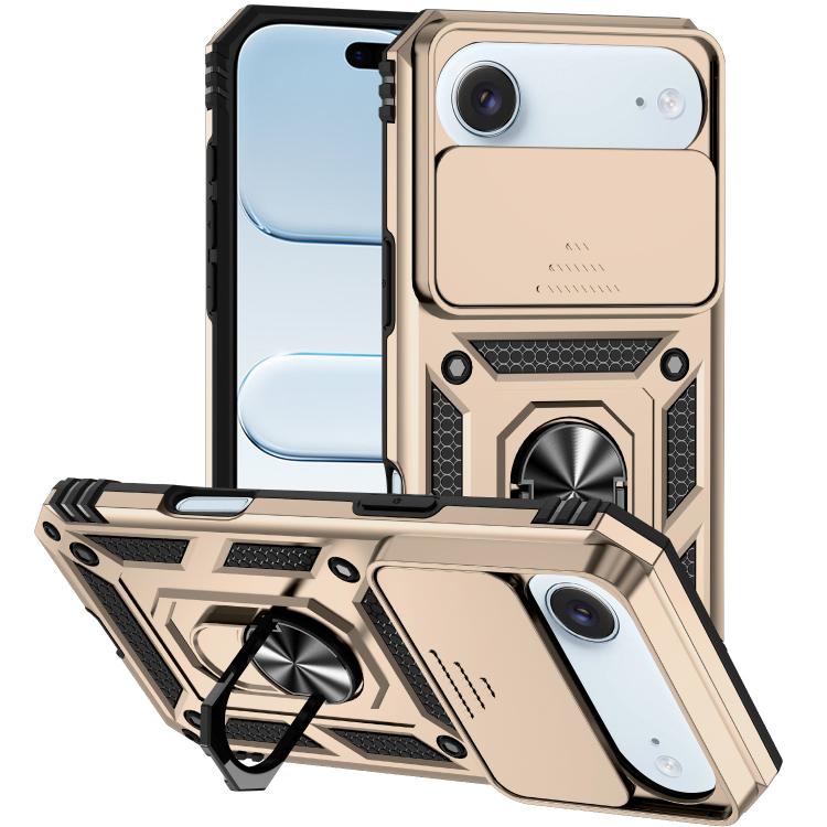 XDcase Sliding Camshield Ring Holder Magnetic Phone Case, For iPhone 17 Pro Max, For iPhone 17 Pro, For iPhone 17, For iPhone Air