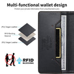 Dierfeng Splicing Strong Magnetic RFID Vegan Leather Phone Case, For iPhone 14 Pro Max, For iPhone SE 2022 / SE 2020 / 8 / 7, For iPhone 13 Pro Max, For iPhone 13 Pro, For iPhone 13 mini, For iPhone 12 / 12 Pro, For iPhone 12 Pro Max, For iPhone 12 mini