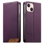 Dierfeng Splicing Strong Magnetic RFID Vegan Leather Phone Case, For iPhone 14 Pro Max, For iPhone SE 2022 / SE 2020 / 8 / 7, For iPhone 13 Pro Max, For iPhone 13 Pro, For iPhone 13 mini, For iPhone 12 / 12 Pro, For iPhone 12 Pro Max, For iPhone 12 mini
