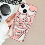 Electroplated Hollow Out Clown Heat Dissipation TPU Phone Case, For iPhone 15 Pro Max, For iPhone 15 Pro, For iPhone 15, For iPhone 14, For iPhone 14 Pro, For iPhone 14 Pro Max