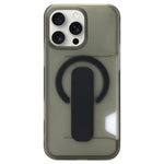 Translucent Holder Card Slot Magnetic Phone Case, For iPhone 17 Pro Max, For iPhone 17 Pro, For iPhone 17, For iPhone Air, For iPhone 16 Pro Max, For iPhone 16 Pro, For iPhone 16, For iPhone 15 Pro Max