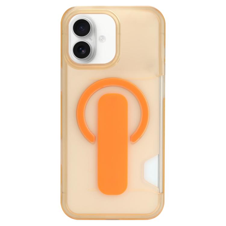 Translucent Holder Card Slot Magnetic Phone Case, For iPhone 17 Pro Max, For iPhone 17 Pro, For iPhone 17, For iPhone Air, For iPhone 16 Pro Max, For iPhone 16 Pro, For iPhone 16, For iPhone 15 Pro Max