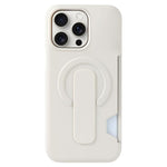 Skin Feel Holder Card Slot Magnetic Phone Case, For iPhone 17 Pro Max, For iPhone 17 Pro, For iPhone 17, For iPhone Air, For iPhone 16 Pro Max, For iPhone 16 Pro, For iPhone 16, For iPhone 15 Pro Max