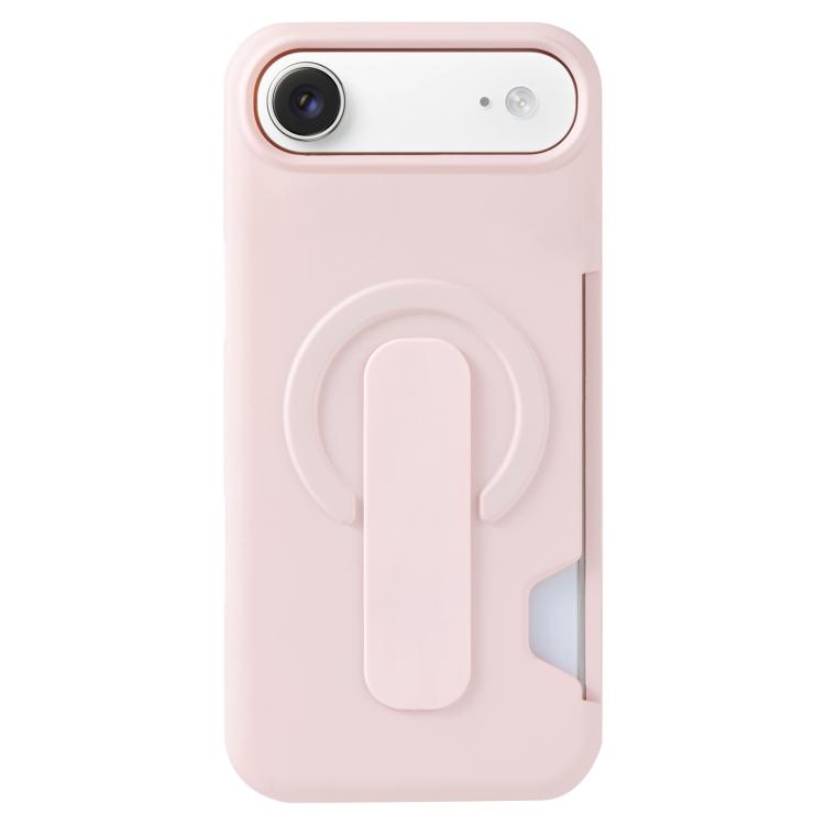 Skin Feel Holder Card Slot Magnetic Phone Case, For iPhone 17 Pro Max, For iPhone 17 Pro, For iPhone 17, For iPhone Air, For iPhone 16 Pro Max, For iPhone 16 Pro, For iPhone 16, For iPhone 15 Pro Max
