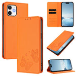 Strong Magnetic Dual Butterfly RFID Vegan Leather Phone Case, For iPhone 12 Pro Max, For iPhone 11 Pro Max, For iPhone 11, For iPhone 11 Pro
