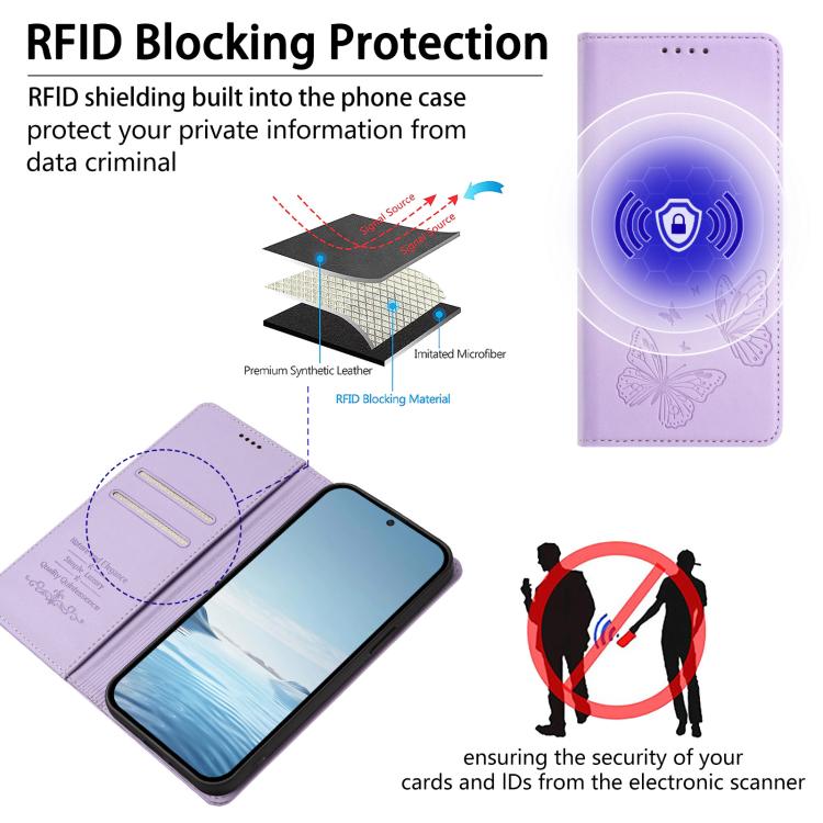 Strong Magnetic Dual Butterfly RFID Vegan Leather Phone Case, For iPhone 12 Pro Max, For iPhone 11 Pro Max, For iPhone 11, For iPhone 11 Pro
