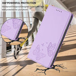 Strong Magnetic Dual Butterfly RFID Vegan Leather Phone Case, For iPhone 12 Pro Max, For iPhone 11 Pro Max, For iPhone 11, For iPhone 11 Pro
