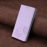 Strong Magnetic Dual Butterfly RFID Vegan Leather Phone Case, For iPhone 12 Pro Max, For iPhone 11 Pro Max, For iPhone 11, For iPhone 11 Pro