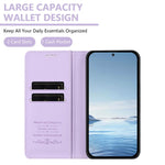 Strong Magnetic Dual Butterfly RFID Vegan Leather Phone Case, For iPhone 17e / 16e, For iPhone 17 Pro Max, For iPhone 17 Pro, For iPhone 17