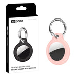 XDcase Solid Color Hard PC Protective Case with Key Ring, 1PC (Black), 1PC (White), 1PC (Rose Red), 1PC (Blue), 1PC (Pink), 1PC (Army Green)