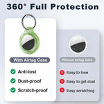 XDcase 4pcs Translucent Hard PC Protective Case with Key Ring, 4PCS (Transparent Black Green Blue), 4PCS (Transparent Blue Green Red Pink)