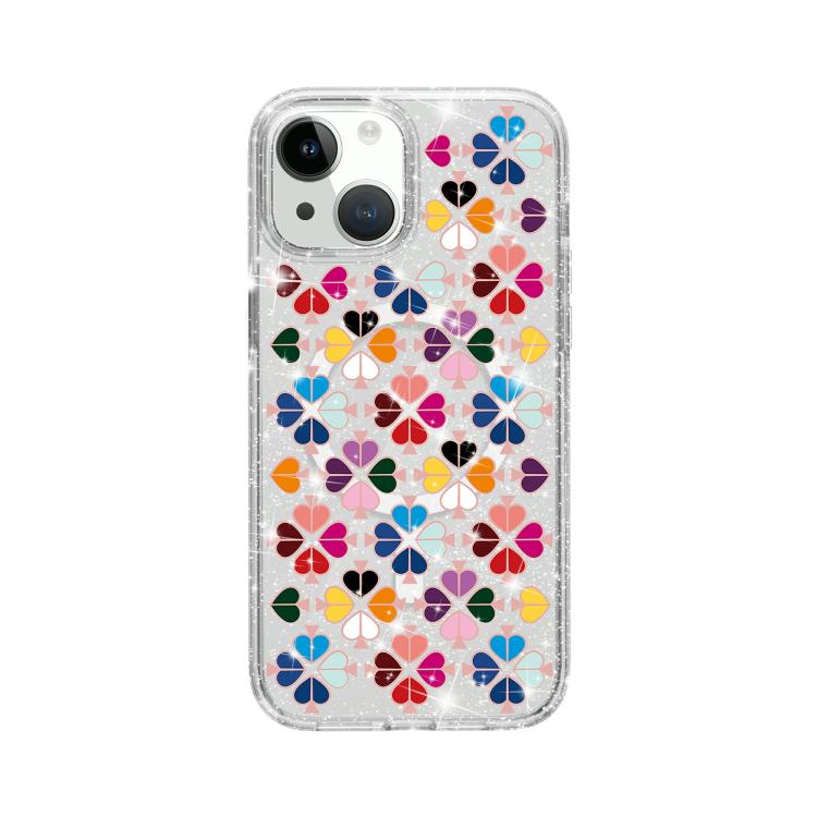 Glittering Crystal Red Heart Pattern Magnetic Phone Case, For iPhone 15, For iPhone 14 Plus, For iPhone 14, For iPhone 14 Pro, For iPhone 14 Pro Max, For iPhone 13 Pro Max, For iPhone 13 Pro, For iPhone 13