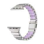 One-bead Waist Stainless Steel Norman Buckle Magnetic Watch Band, For Apple Watch 46mm / 49mm / 45mm / 44mm, For Apple Watch 42mm / 41mm / 40mm / 38mm