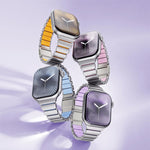 One-bead Waist Stainless Steel Norman Buckle Magnetic Watch Band, For Apple Watch 46mm / 49mm / 45mm / 44mm, For Apple Watch 42mm / 41mm / 40mm / 38mm
