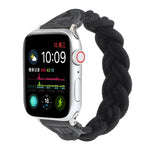 Elastic Woven Watchband For Apple Watch Series 6 & SE & 5 & 4 44mm / 3 & 2 & 1 42mm, 120mm, 130mm, 150mm
