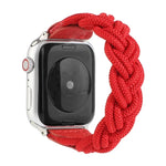 Elastic Woven Watchband For Apple Watch Series 6 & SE & 5 & 4 44mm / 3 & 2 & 1 42mm, 160mm