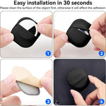 XDcase Elastic Fabric Back-adhesive Card Design Protective Case, For AirTag 2nd Gen / 1st Gen