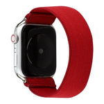 Solid Color Silicone Replacement Strap Watchband, For Apple Watch Series 7  41mm / & 6 & SE & 5 & 4 40mm, For Apple Watch Series  7  45mm / & 6 & SE & 5 & 4 44mm