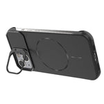 Frameless Half-Wrapped PC Magnetic Phone Case, For iPhone 13