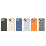 Frameless Half-Wrapped PC Magnetic Phone Case, For iPhone 13