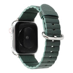 Loop Stripes Replacement Strap Watchband with Iron Buckle, For Apple Watch Series 7  41mm / & 6 & SE & 5 & 4 40mm, For Apple Watch Series  7  45mm / & 6 & SE & 5 & 4 44mm