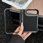 Litchi Texture Electroplated Rotating Bracket Magnetic Phone Case, For iPhone Duo