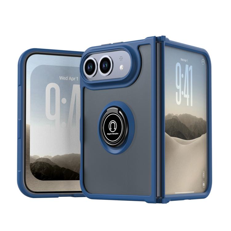 Q Shadow 1 Series TPU + PC Phone Case with Ring, For iPhone Duo