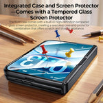 Integrated Shell and Flim Translucent Spring Hinge Magnetic Phone Case, For iPhone Duo
