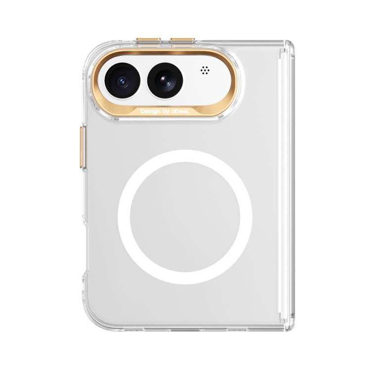ABEEL Lightweight Transparent Magnetic PC Phone Case, For iPhone Duo