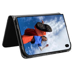 Magnetic Buckle Retro Texture Leather Phone Case, For iPhone Duo