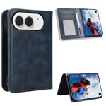 Magnetic Buckle Retro Texture Leather Phone Case, For iPhone Duo