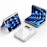 Magnetic Hinge Shockproof Integrated Film PC Phone Case, For iPhone Duo