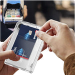 Magnetic Hinge Shockproof Phone Case with Card Slort, For iPhone Duo