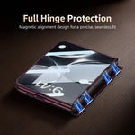 GKK Prism Hinge Full Coverage Magnetic 360 Holder Phone Case, For iPhone Duo