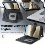Rhombic Texture Crossbody Multifunctional Leather Phone Case, For iPhone Duo