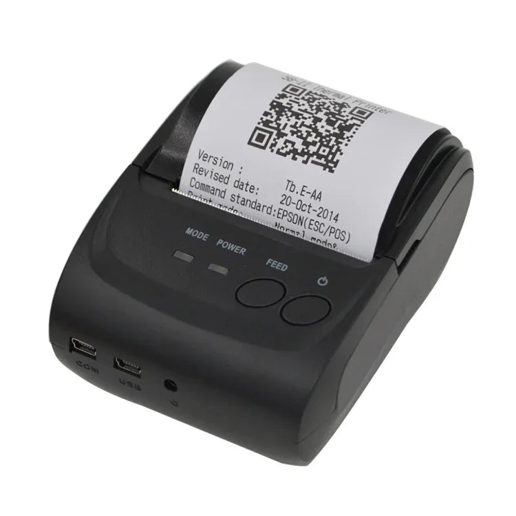 POS-5802 Thermal Line Bluetooth Receipt Printer(Black), POS-5802